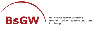 Logo BsGW. Belastingsamenwerking Gemeenten en Waterschappen